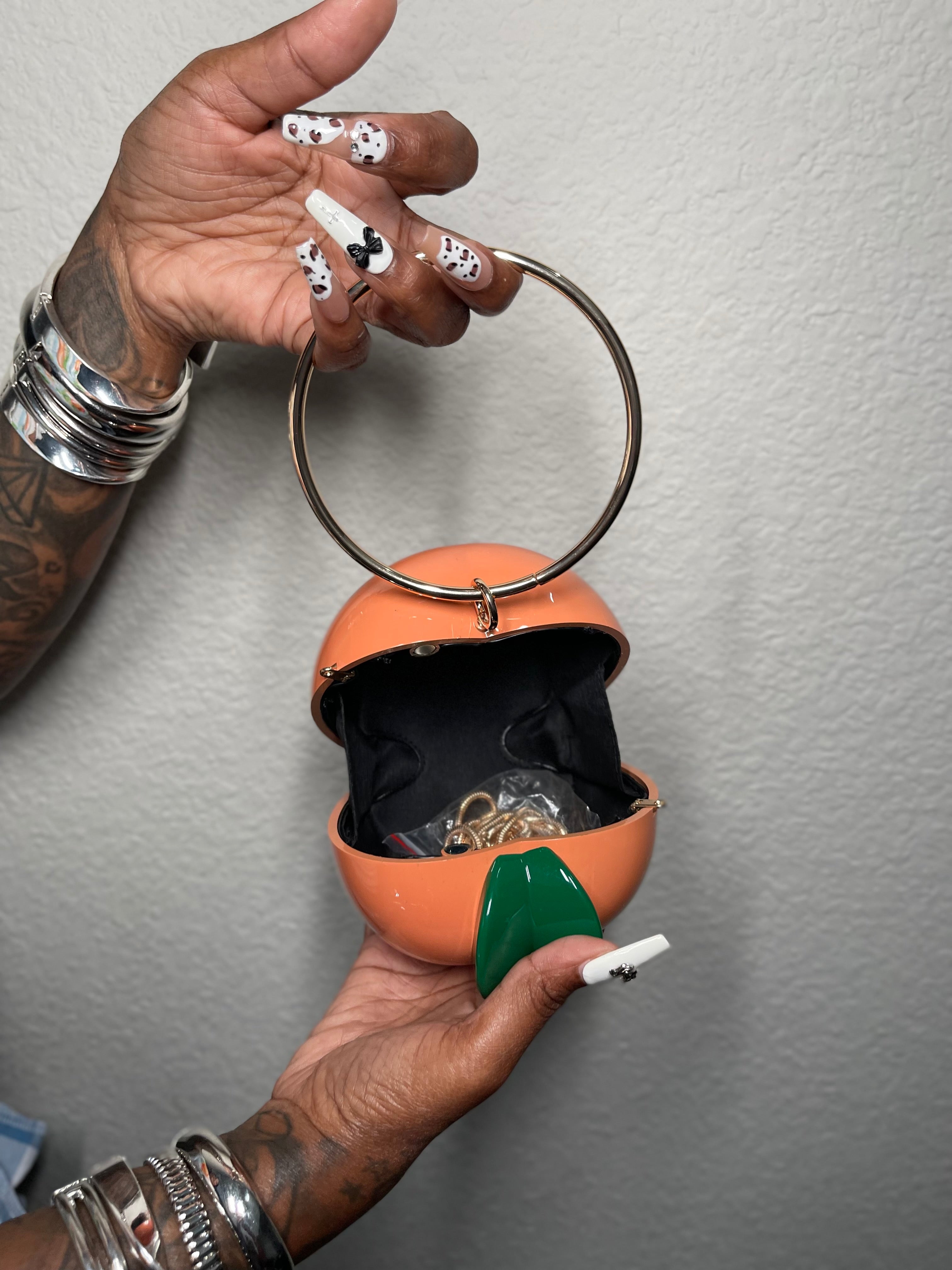 Georgia peach bag
