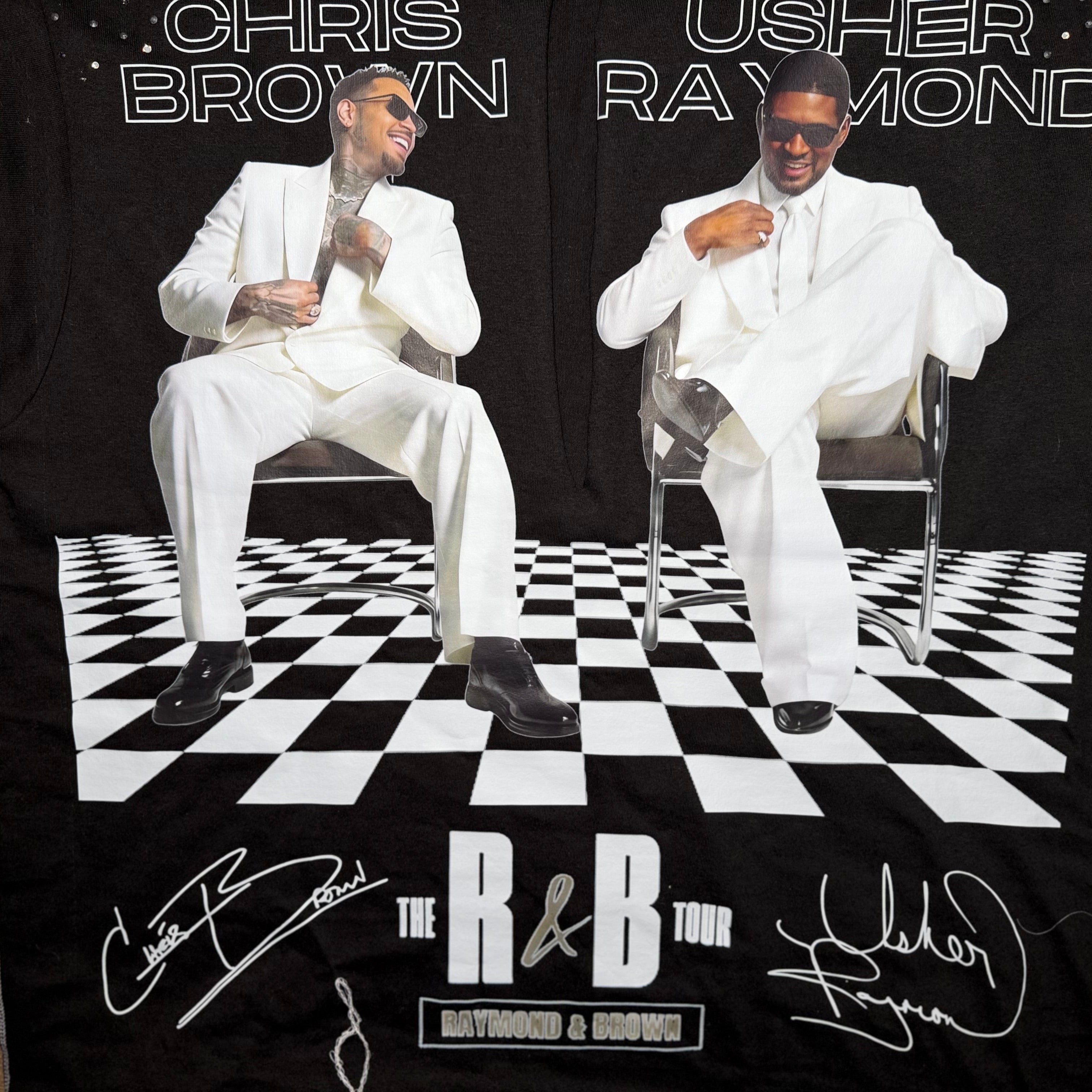 Checkerboard tour tee