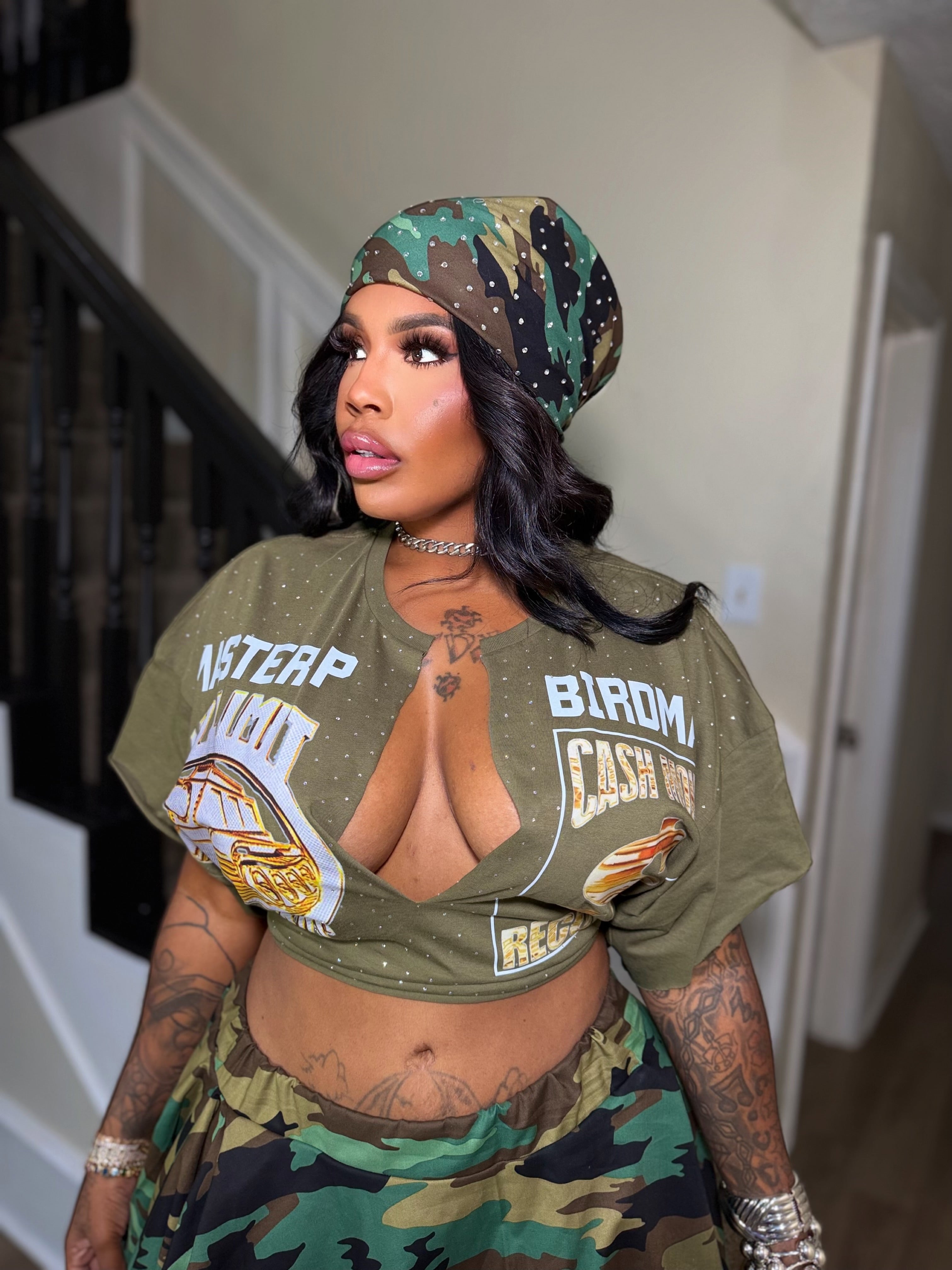 Cash out crop top