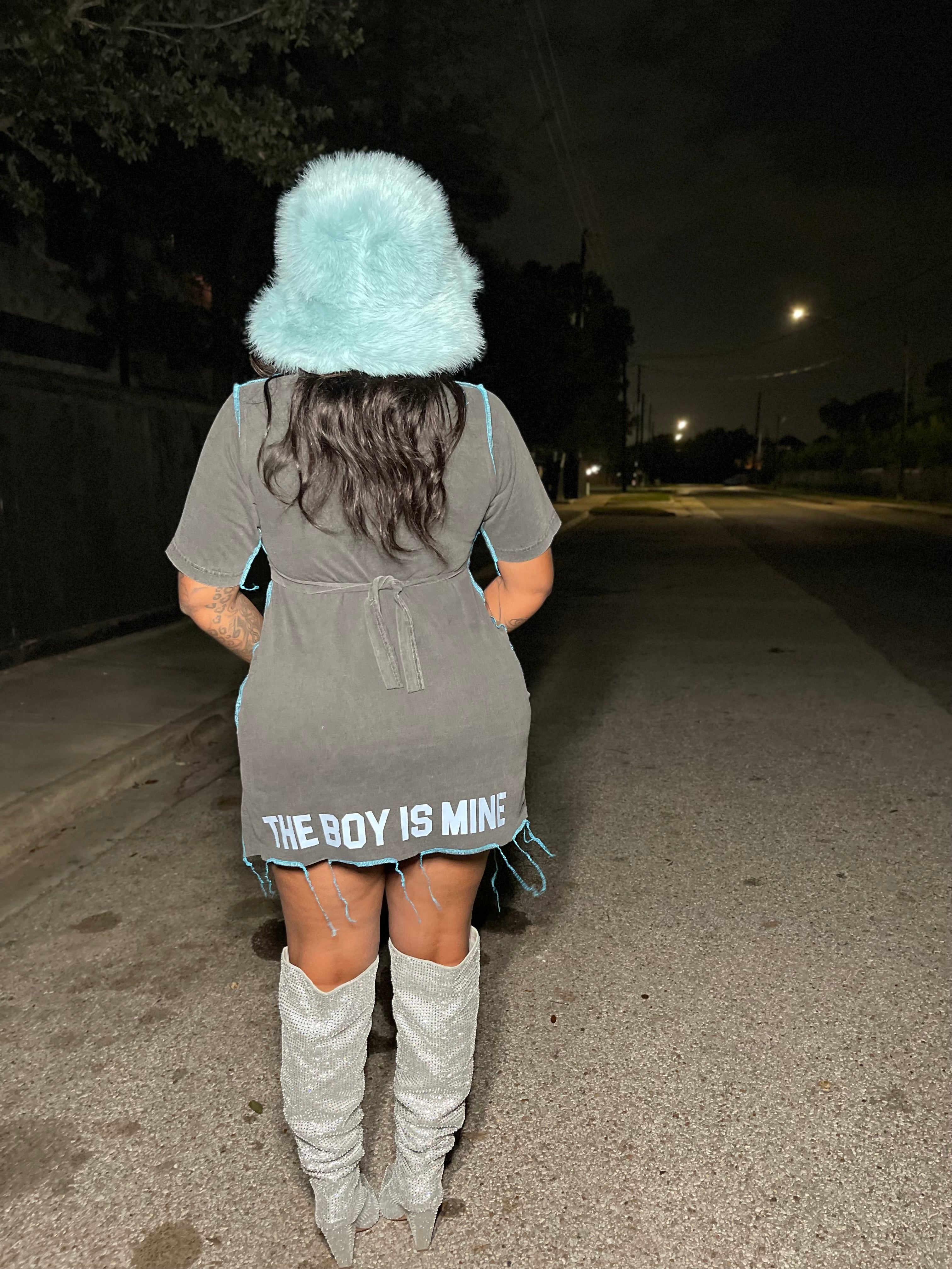 The boy is mines dress