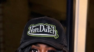 Lime green Dutch hat snap back