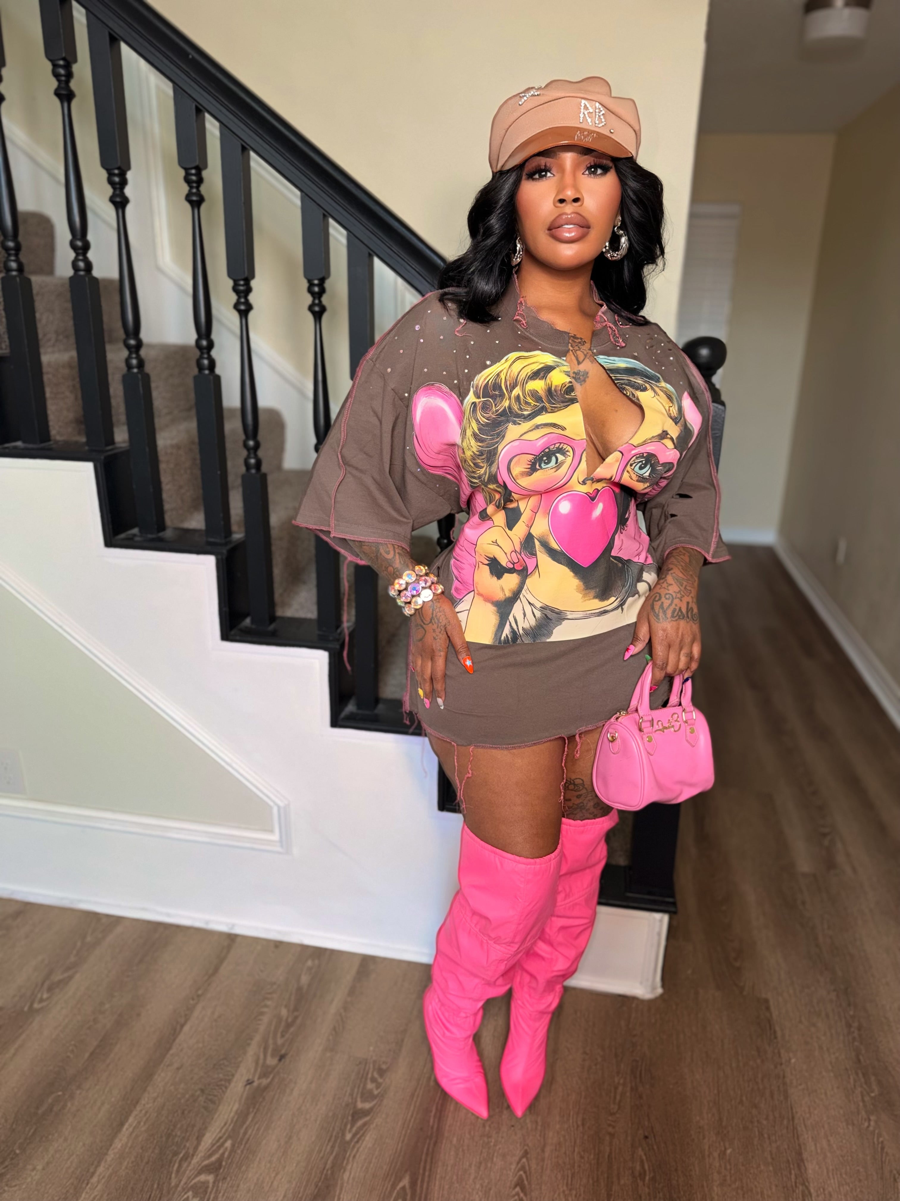 Doll baby oversized tee