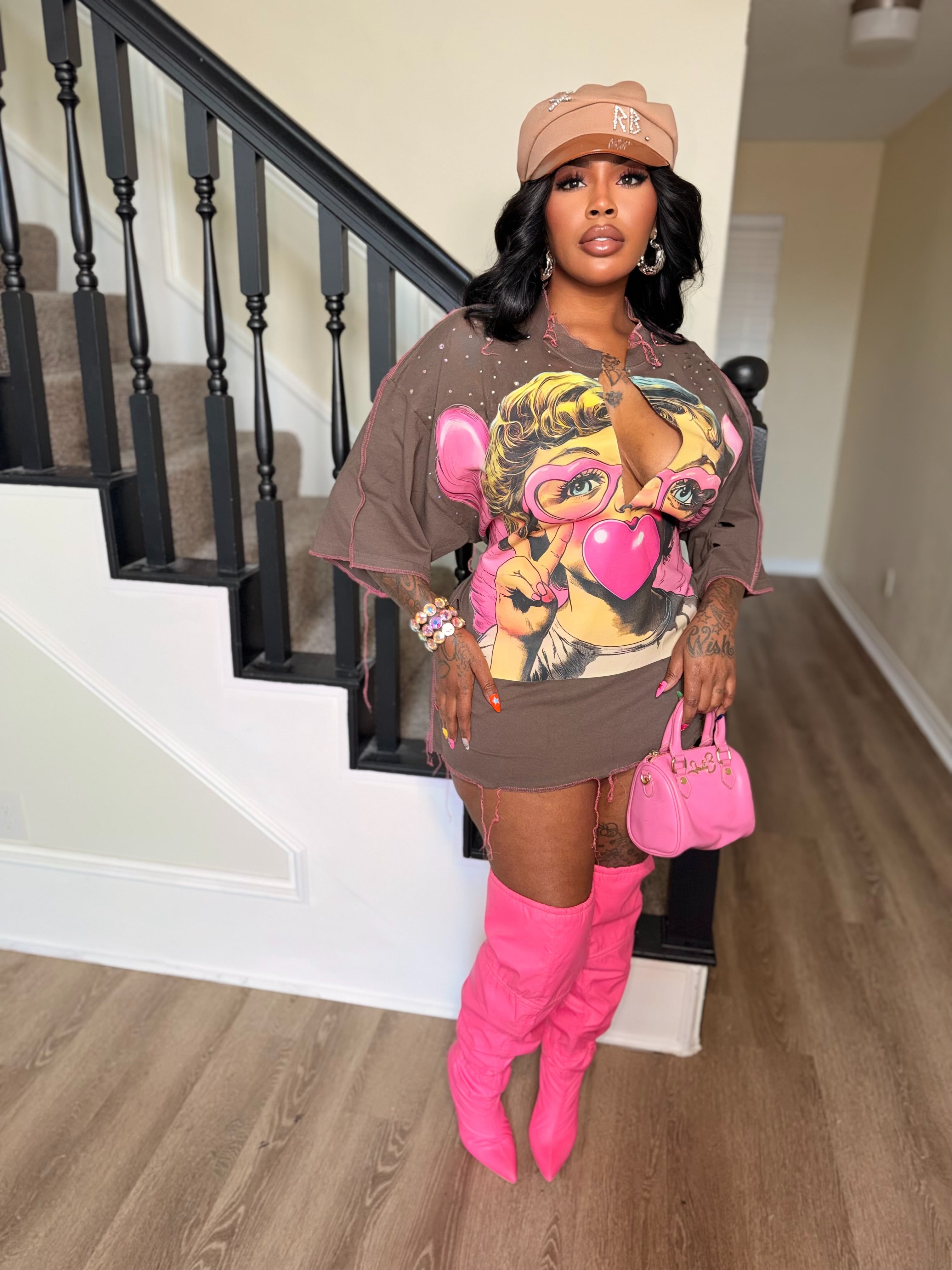 Doll baby oversized tee
