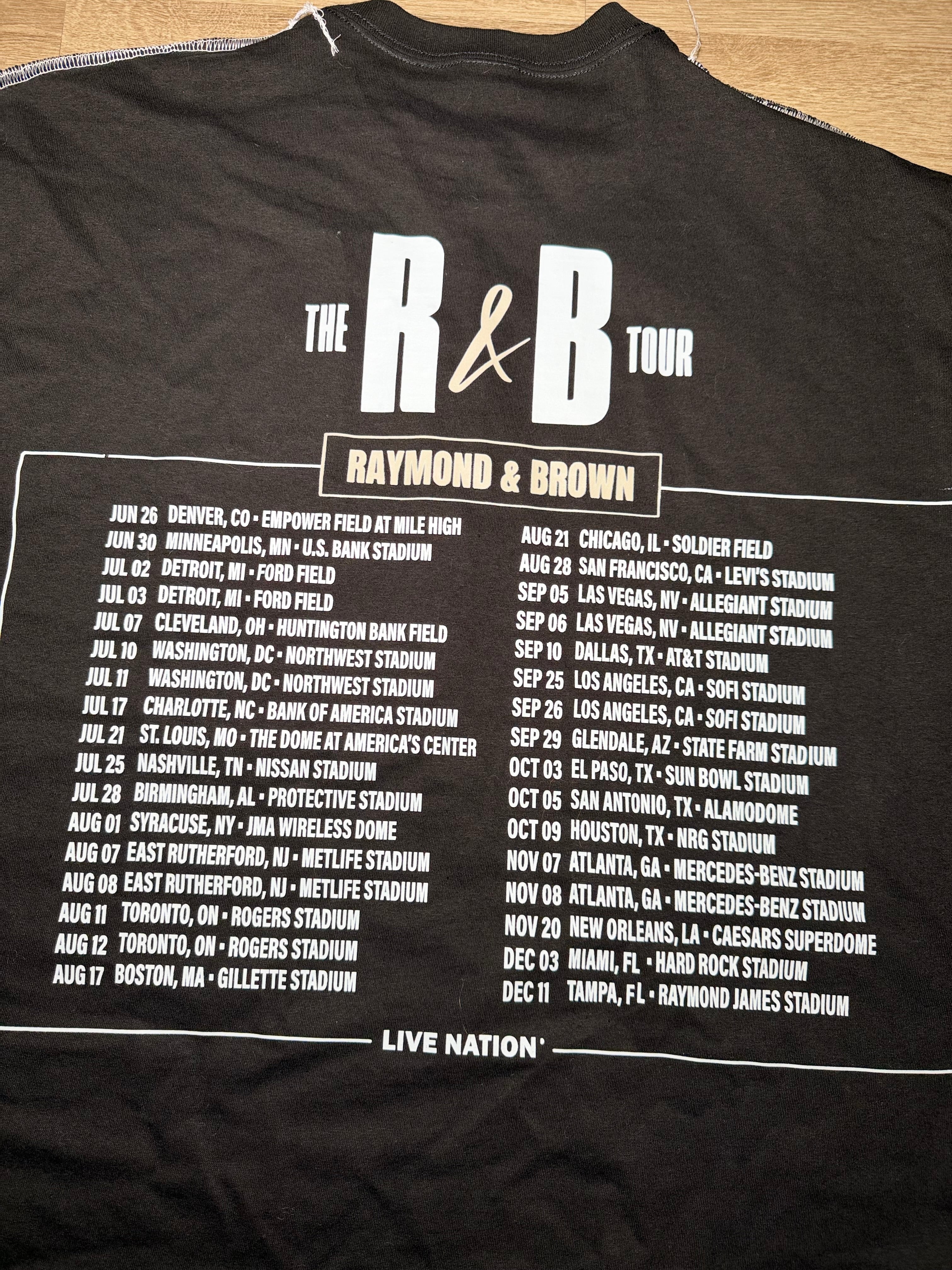 Checkerboard tour tee