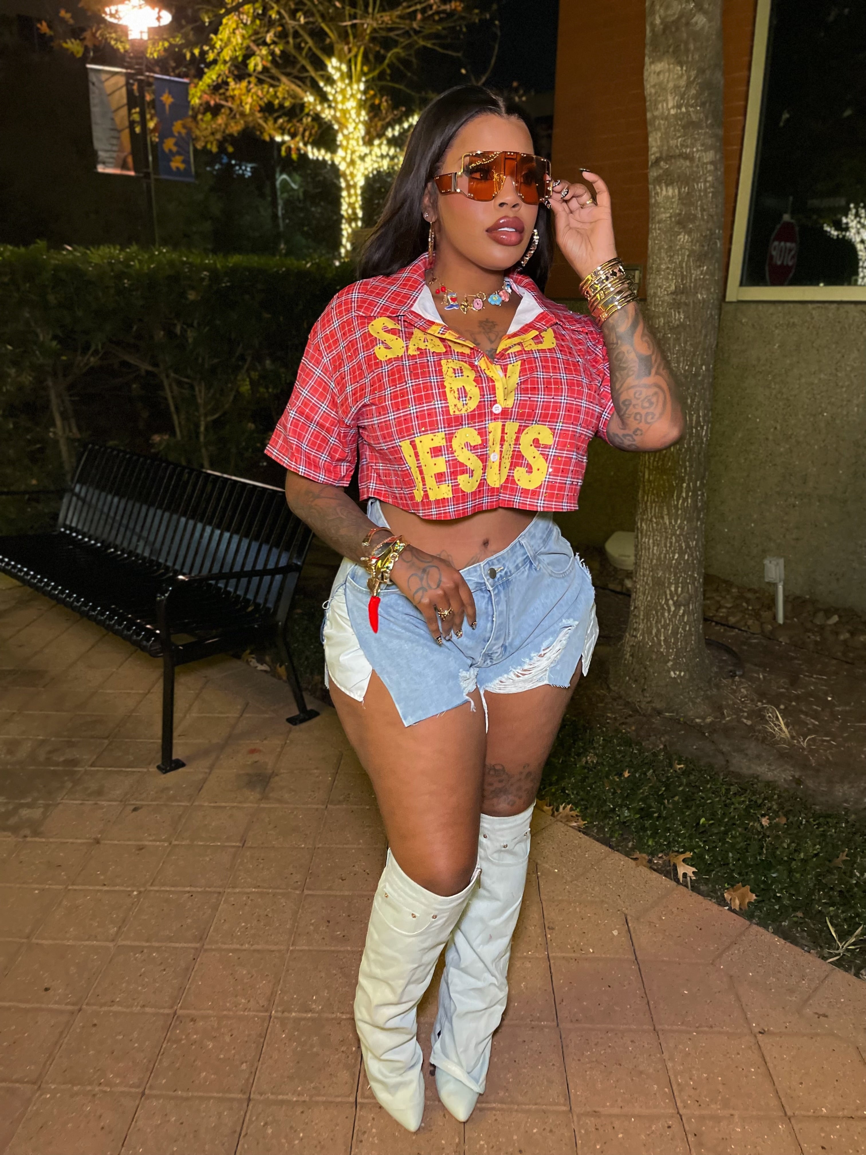 Saved by Jesus tee