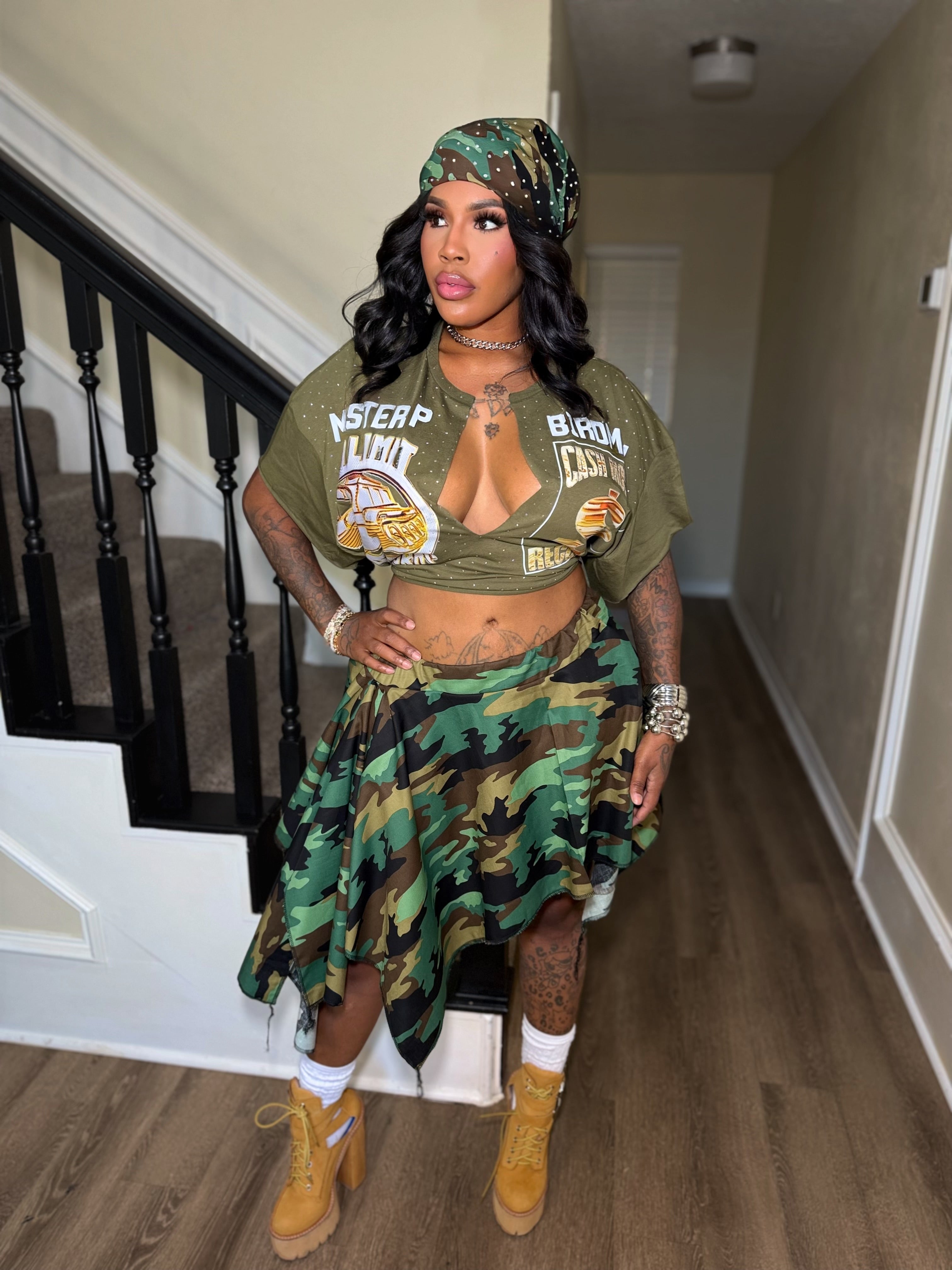 Cash out crop top