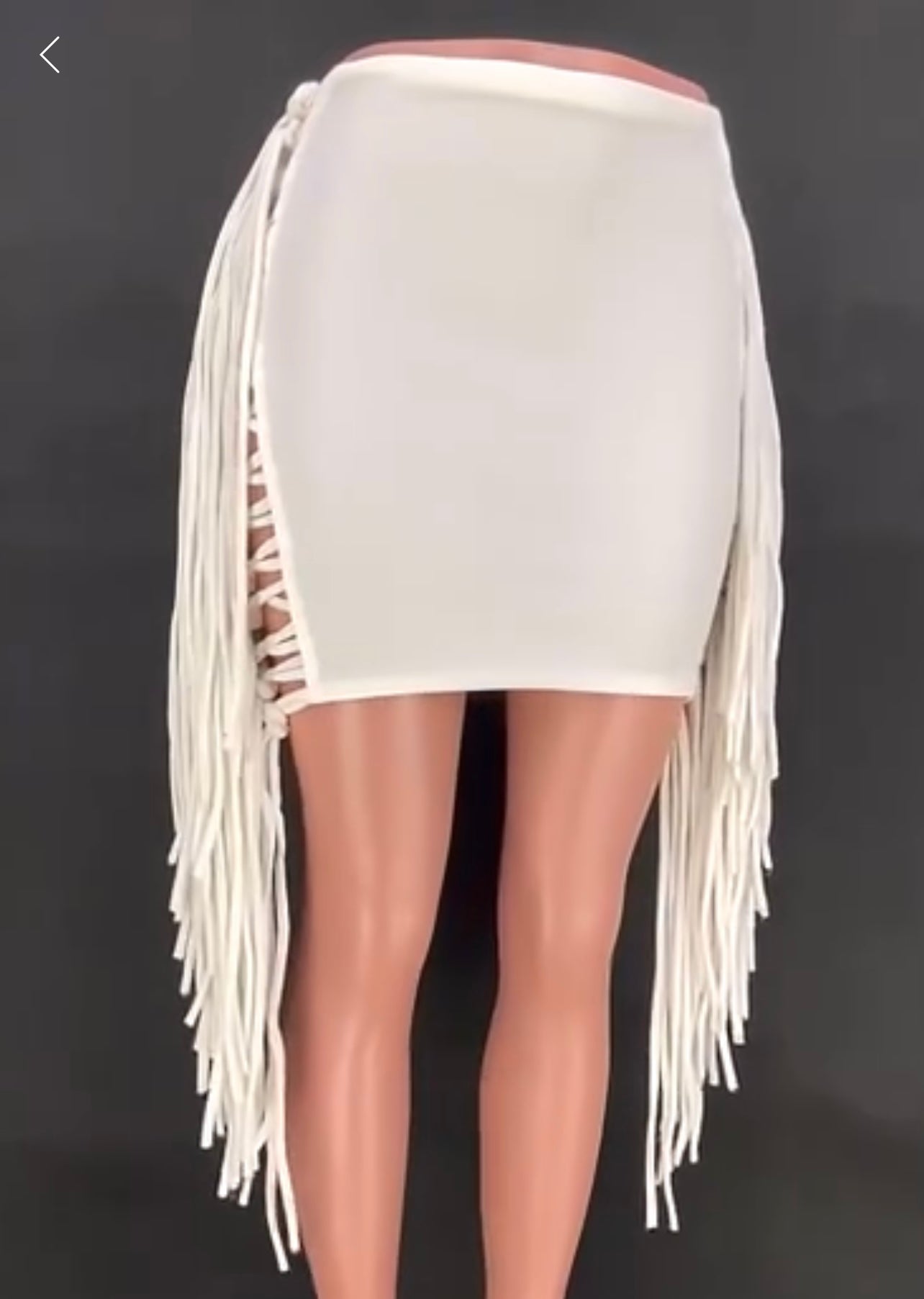 White out shingle skirt